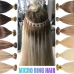 Micro Ring (I-tip) Extensions lahore kashi cosmetics
